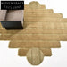 Modern Geometric Hand-Tufted Polyester Area Rug for Living Room Decor