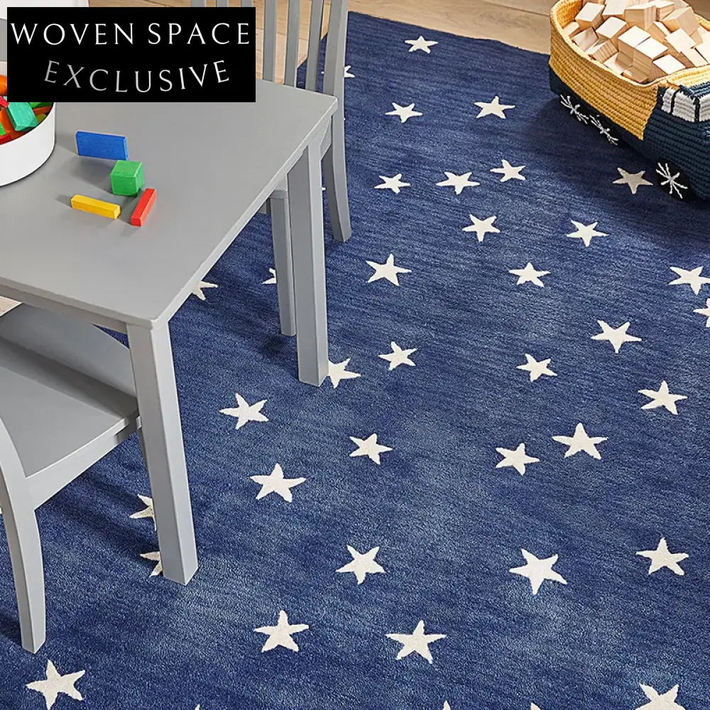 Modern Geometric Pattern Polyester Area Rug for Living Room Bedroom Decor