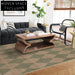 Modern Geometric Pattern Soft Polyester Area Rug for Living Room Bedroom