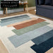 Modern Geometric Polyester Area Rug for Stylish Home Decor, Living Room Carpet