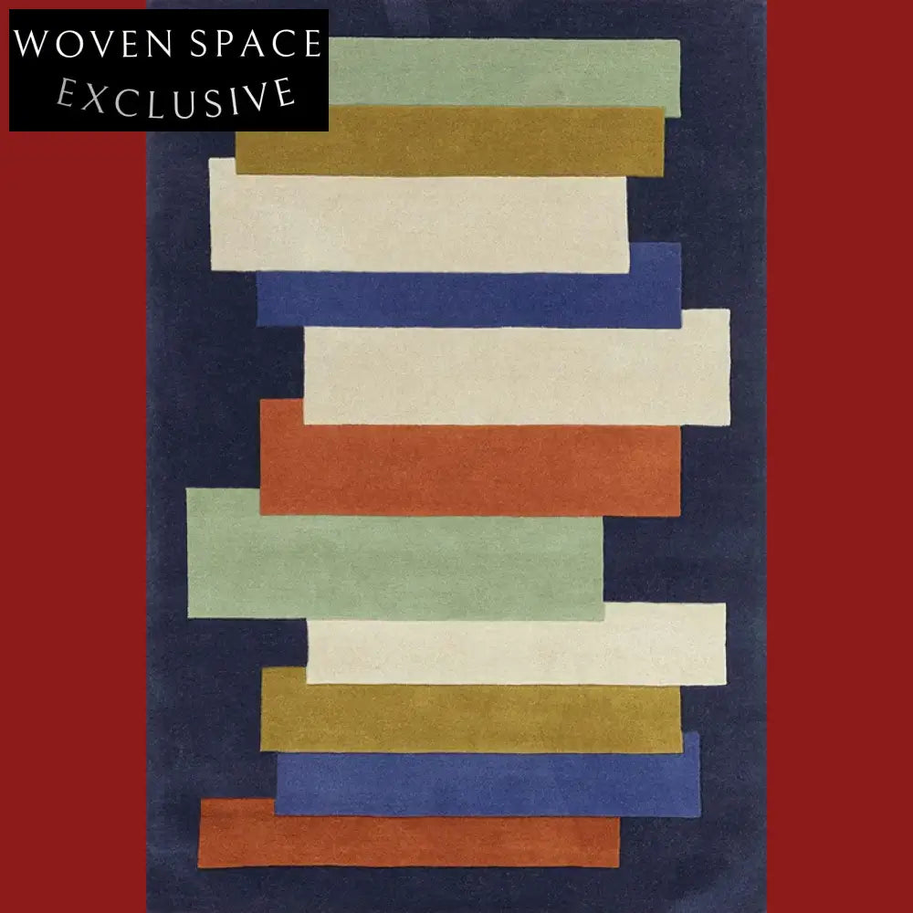 Modern Geometric Polyester Area Rug for Stylish Home Decor, Living Room Carpet