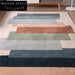 Modern Geometric Polyester Area Rug for Stylish Home Decor, Living Room Carpet