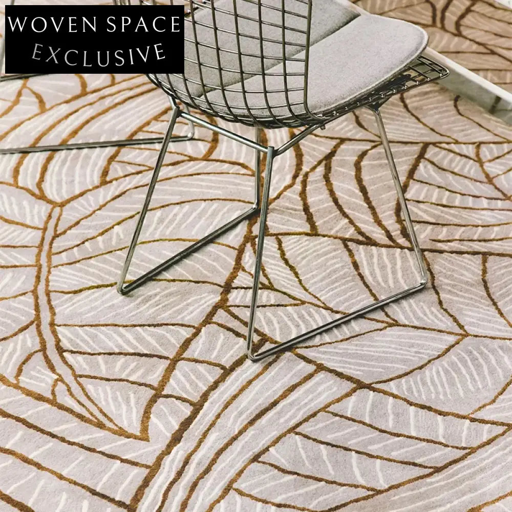 Modern Geometric Polyester Area Rug, Handmade Custom Soft Living Room Carpet