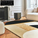 Modern Geometric Polyester Luxury Area Rug for Living Room Floor Carpet