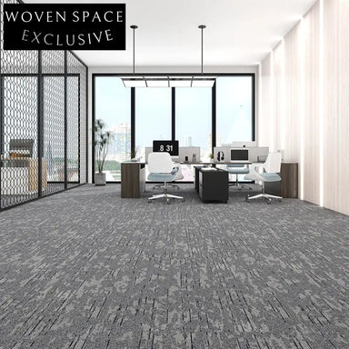 Modern Geometric Polypropylene Floor Mat, Durable & Stylish Area Mat