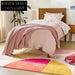 Modern Geometric Princess Kids Room Carpet for Reading Nook, Machine-Made Rug