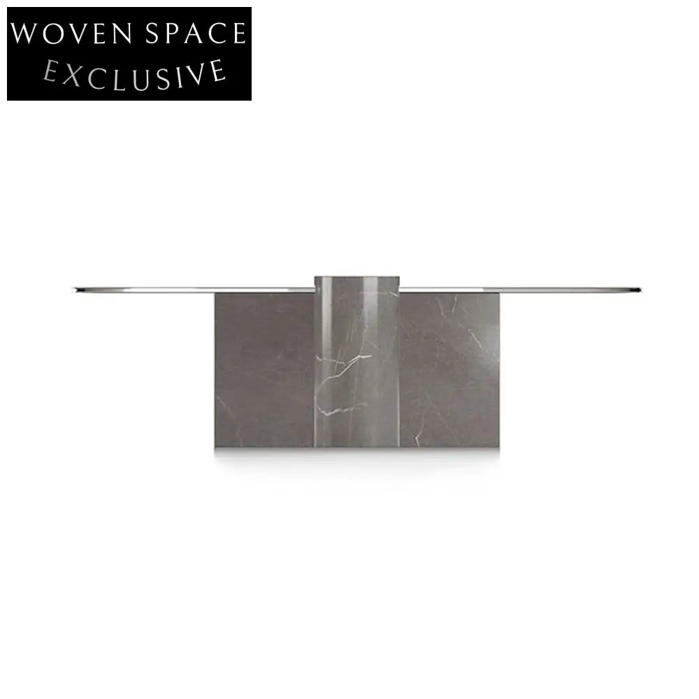 Modern Glass Top Marble Base Coffee Table and Side Table Set