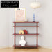 Modern Glass Top Metal Legs Hallway Living Room Decor Sideboard Console Table