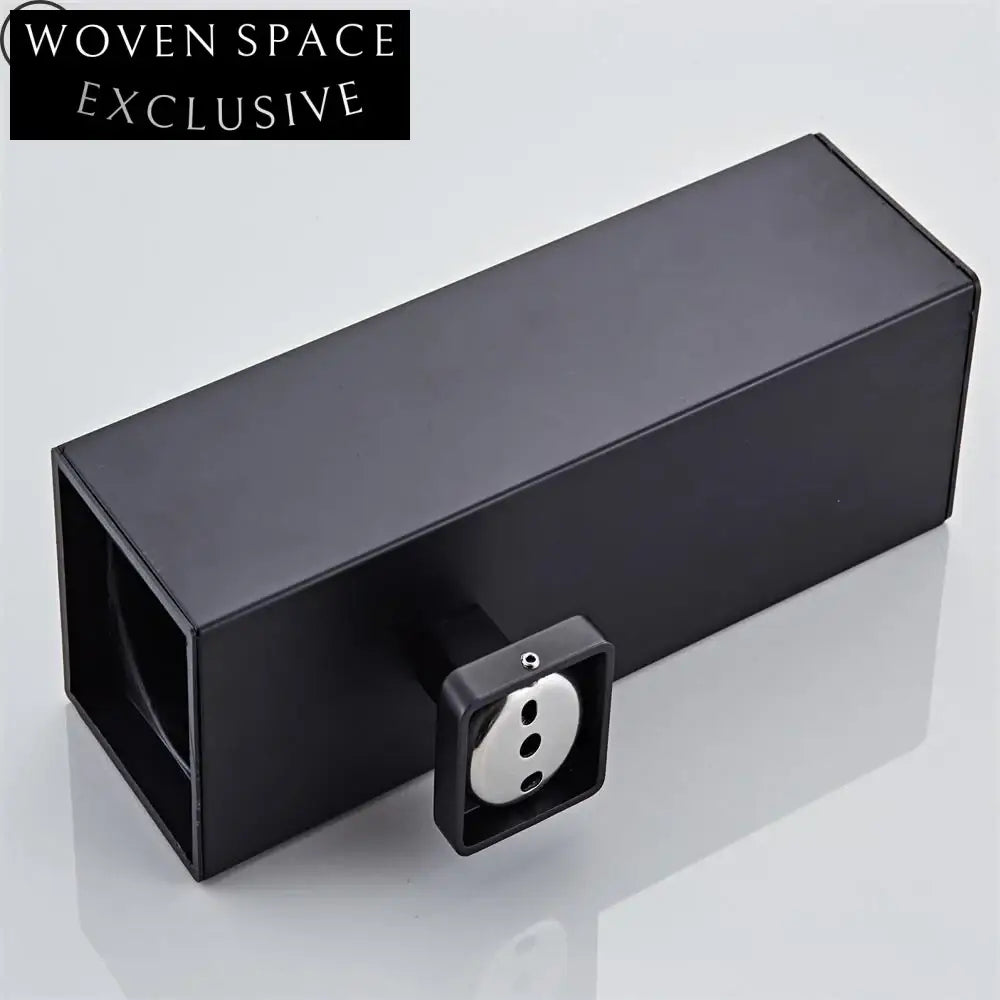 Modern Gold Black 304 Stainless Steel Wall Mounted Odorproof Toilet Brush Holder