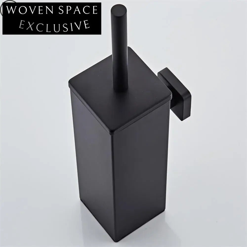 Modern Gold Black Stainless Steel Wall Mounted Odor-Proof Toilet Brush
