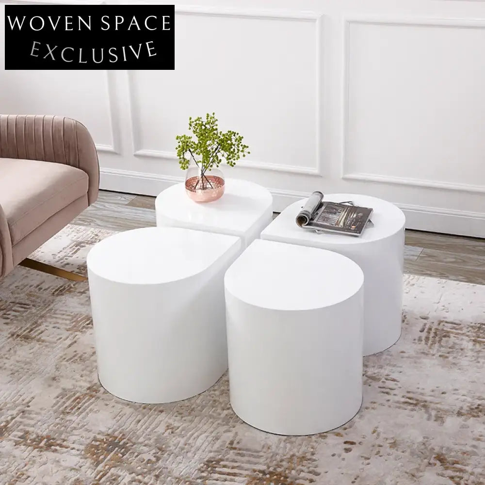 Modern Gold Iron Living Room Coffee Table with Sleek Contemporary Design