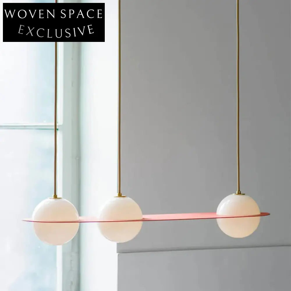 Modern Gold Metal Glass Chandelier LED Pendant Ceiling Lamp Luxury Decor