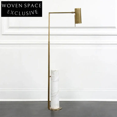 Modern Gold Stainless Steel LED Living Room Floor Lamp