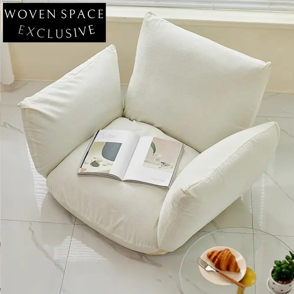 Modern Green Velvet Low Arm Leisure Accent Single Armchair for Apartment Sofa