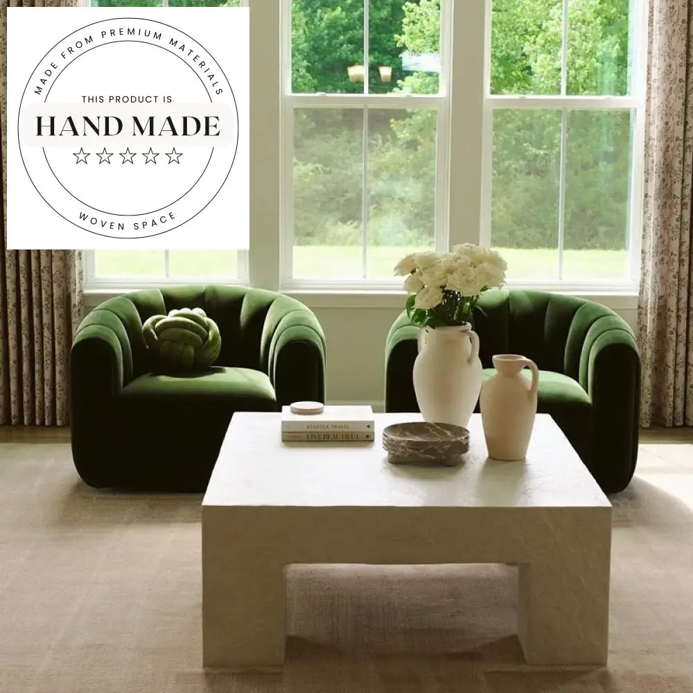 Modern Green Velvet Swivel Accent Armchair for Living Room Lounge