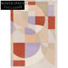 Modern Hand-Tufted Abstract Geometric Polyester Area Rug for Living Room