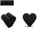 Modern Heart-Shaped Fabric Fiberglass Stainless Steel Decorative Sculpture for Home