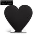 Modern Heart-Shaped Fabric Fiberglass Stainless Steel Decorative Sculpture for Home