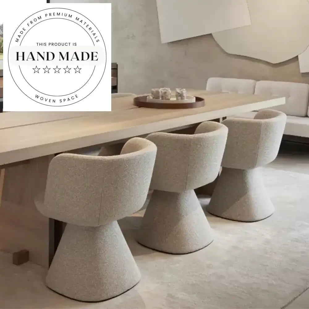 Modern High Back Gray Velvet Swivel Armrest Accent Dining Chair