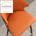Modern High Back Leatherette Metal Bar Stool for Kitchen & Dining Bar Stool