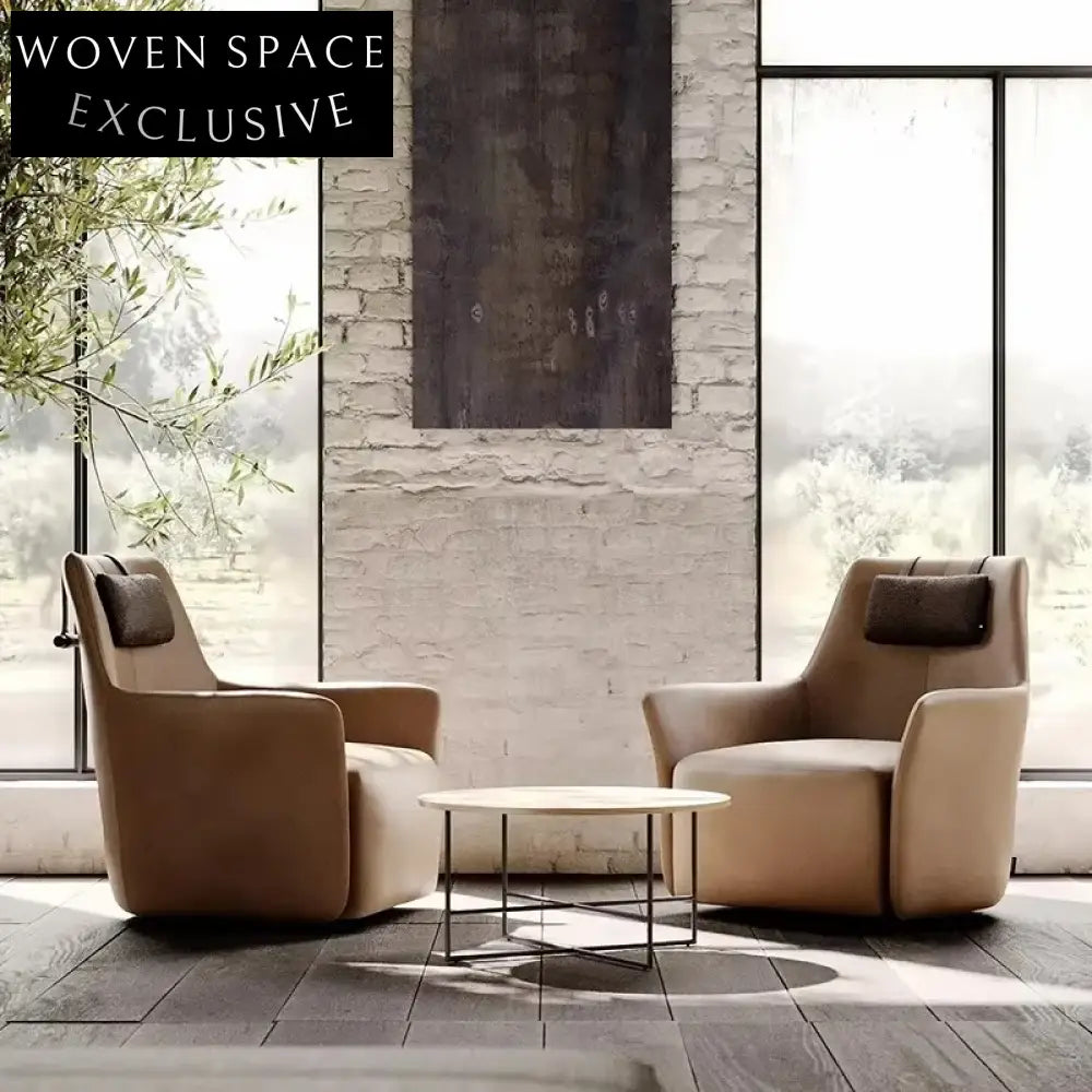 Modern High Back Leisure Lounge Chair for Living Room Hotel Comfort