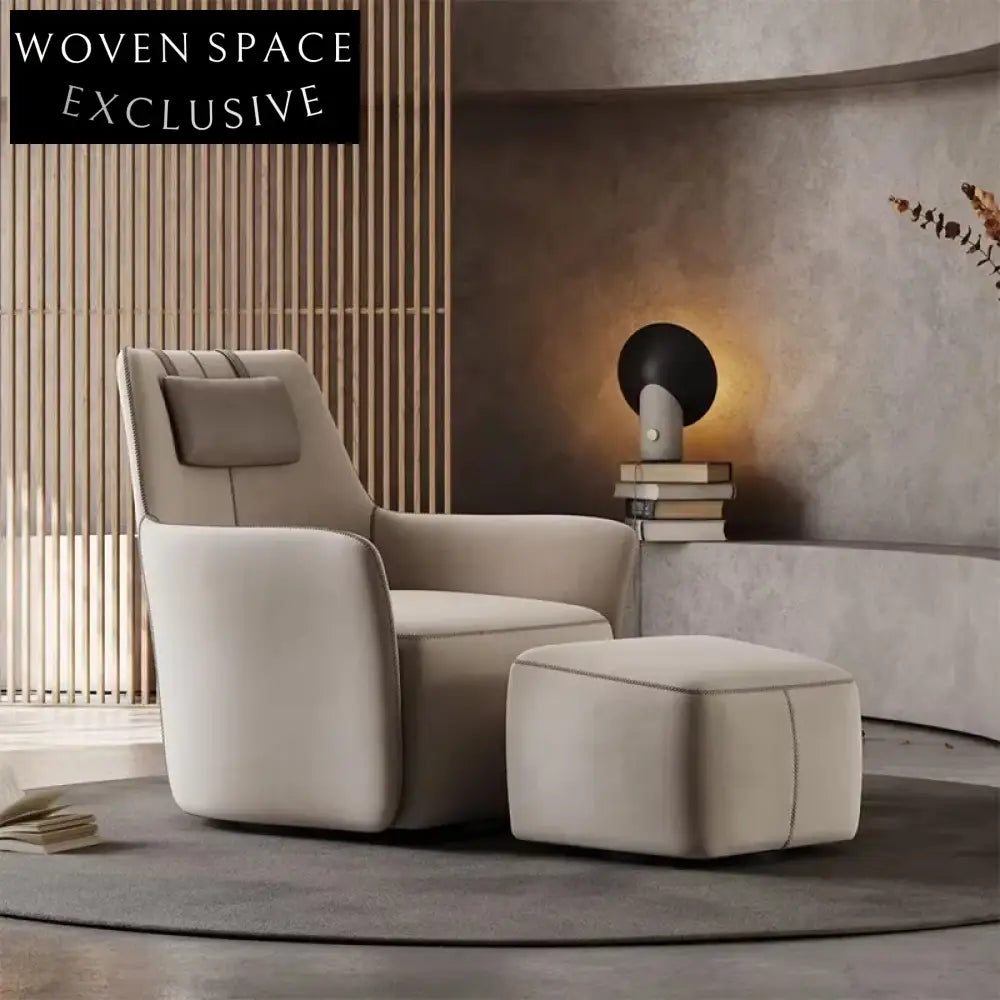 Modern High Back Leisure Lounge Chair for Living Room Hotel Comfort