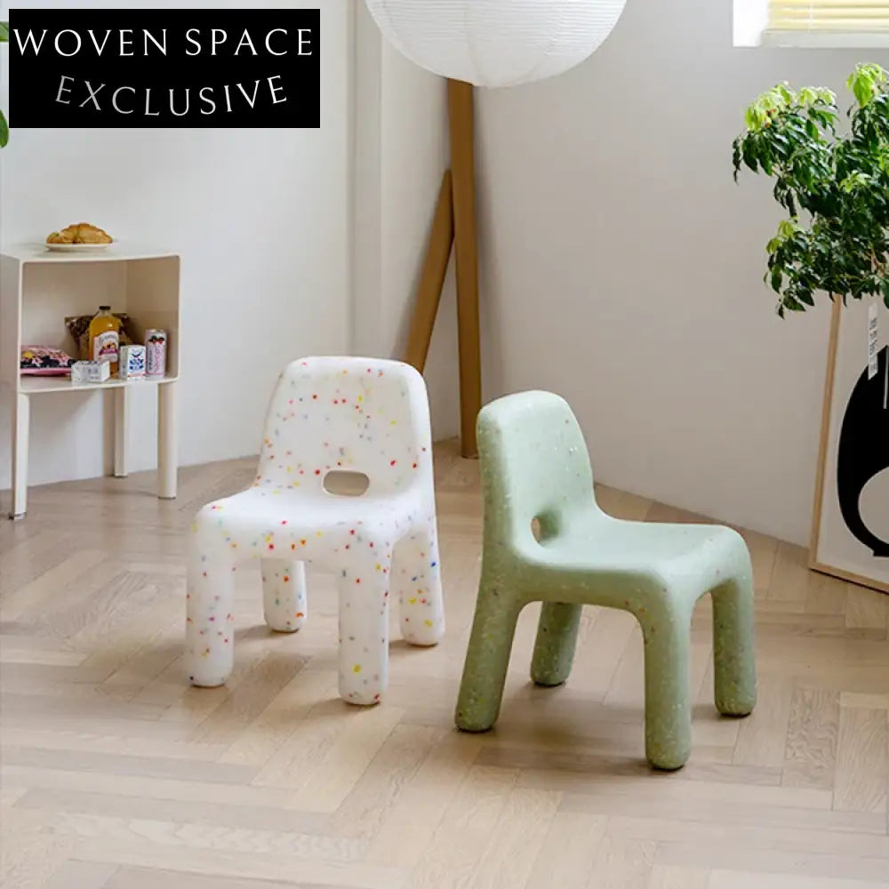 Modern High Back Plastic Chair for Kids - Durable, Lightweight, Stackable Seating
