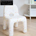 Modern High Back Plastic Chair for Kids - Durable, Lightweight, Stackable Seating