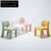 Modern High Back Plastic Chair for Kids - Durable, Lightweight, Stackable Seating