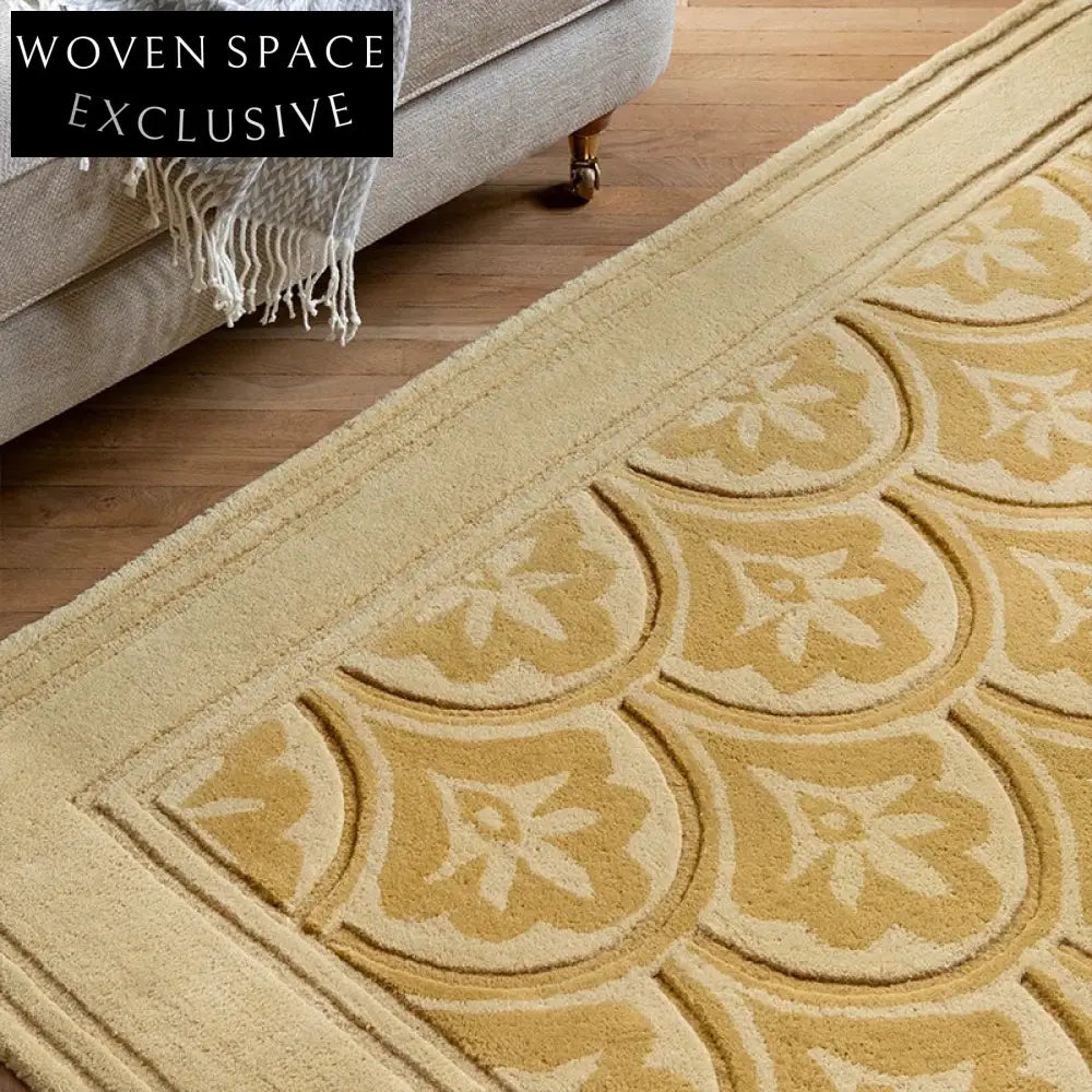 Modern High-End Hand-Made Green Minimalist Luxury Bedroom Bedside Coffee Table Rug