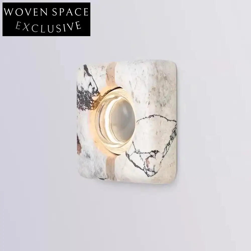 Modern High-End Smart Home Durable Marble Wall Light for Luxury Living Rooms