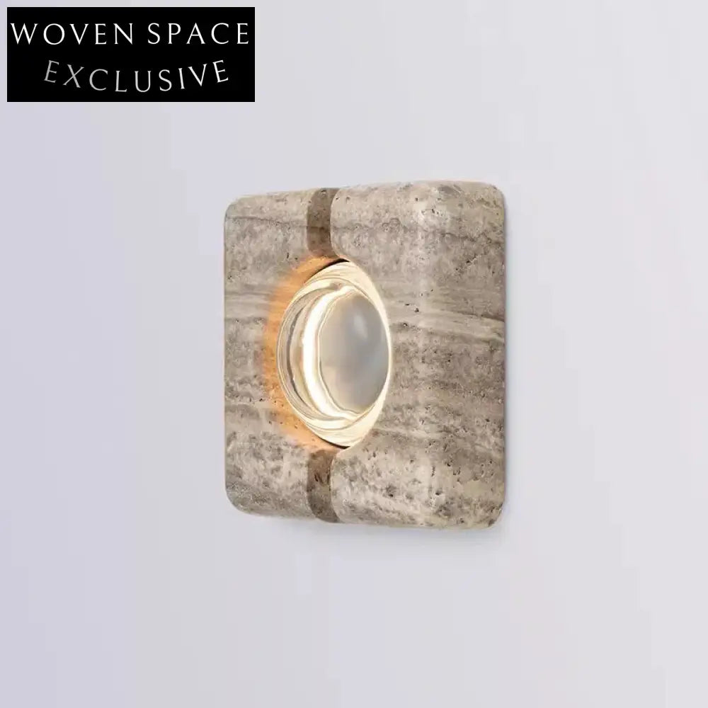 Modern High-End Smart Home Durable Marble Wall Light for Luxury Living Rooms