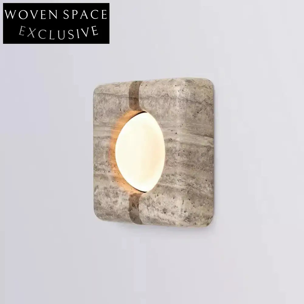 Modern High-End Smart Home Durable Marble Wall Light for Luxury Living Rooms