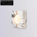 Modern High-End Smart Home Durable Marble Wall Light for Luxury Living Rooms