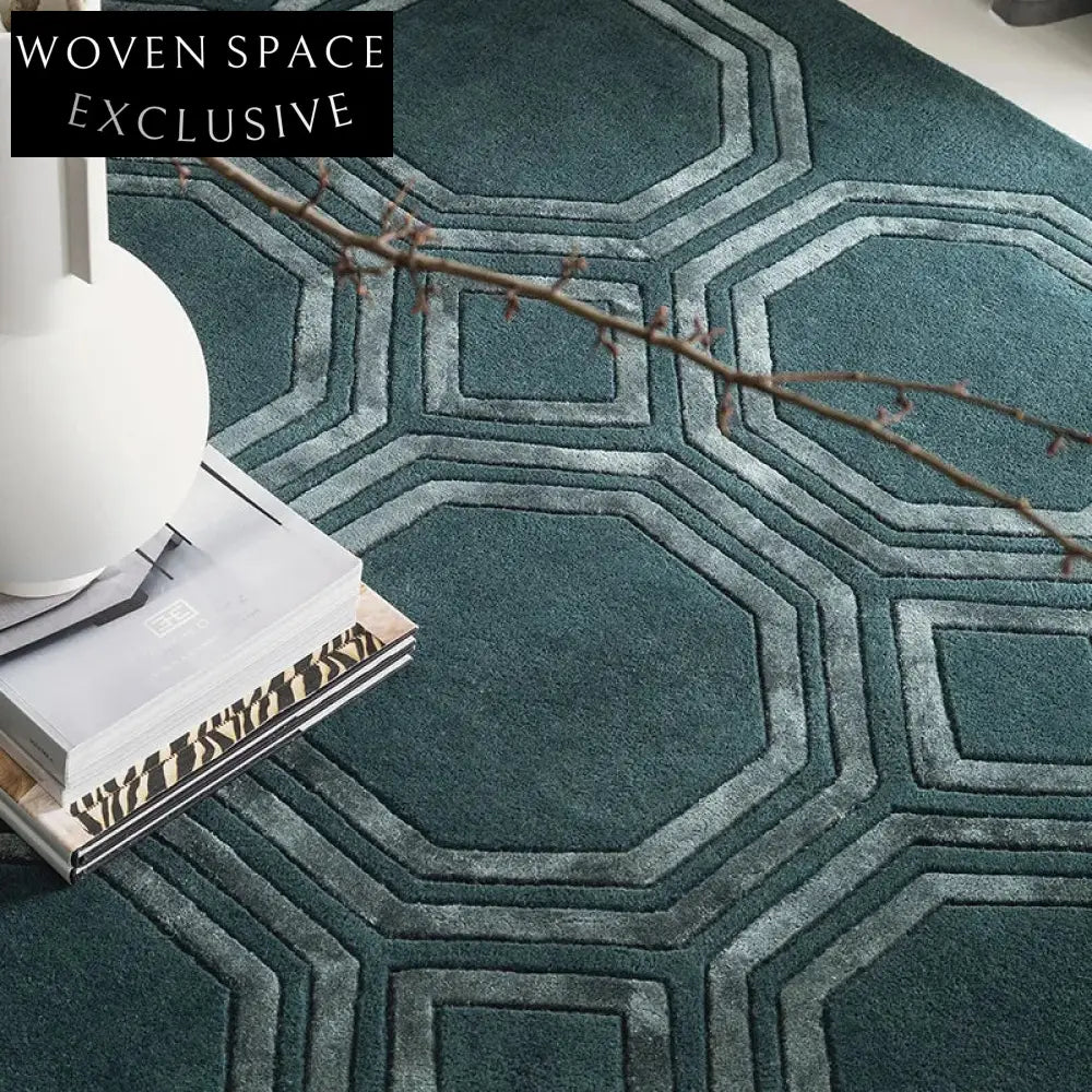 Modern High Pile Microfiber Polyester Tufted Indoor Outdoor Area Rug Carpet