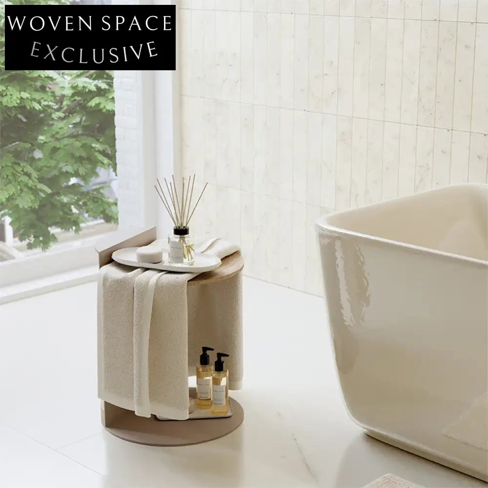 Modern Indoor Living Room Natural Travertine Round Coffee Table Metal Base