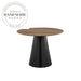 Modern Industrial Metal Round Dining Table for Cafe Restaurant Bistro Spaces