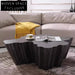 Modern Irregular Metal Coffee Table, Unique Polygonal Design for Luxury Living Room