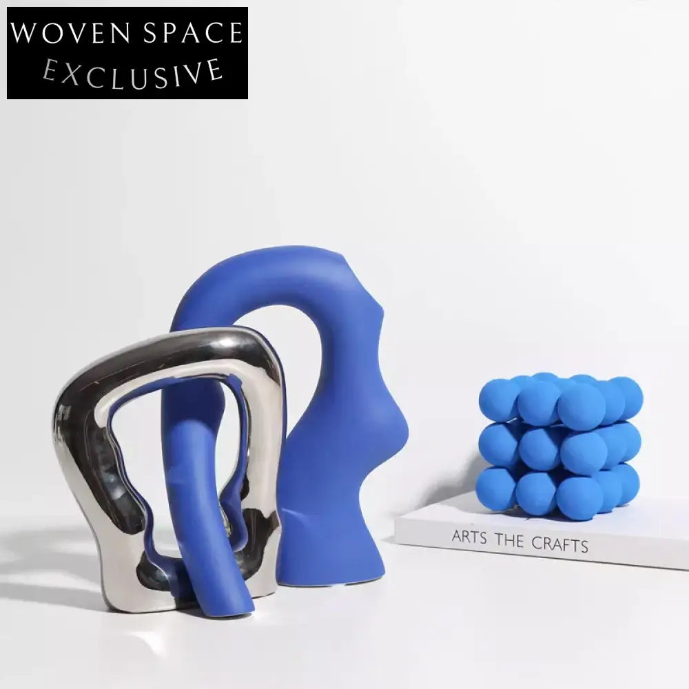 Modern Irregular Minimalist Ceramic Entry Living Room Vase