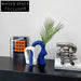 Modern Irregular Minimalist Ceramic Entry Living Room Vase