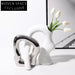 Modern Irregular Minimalist Ceramic Entry Living Room Vase
