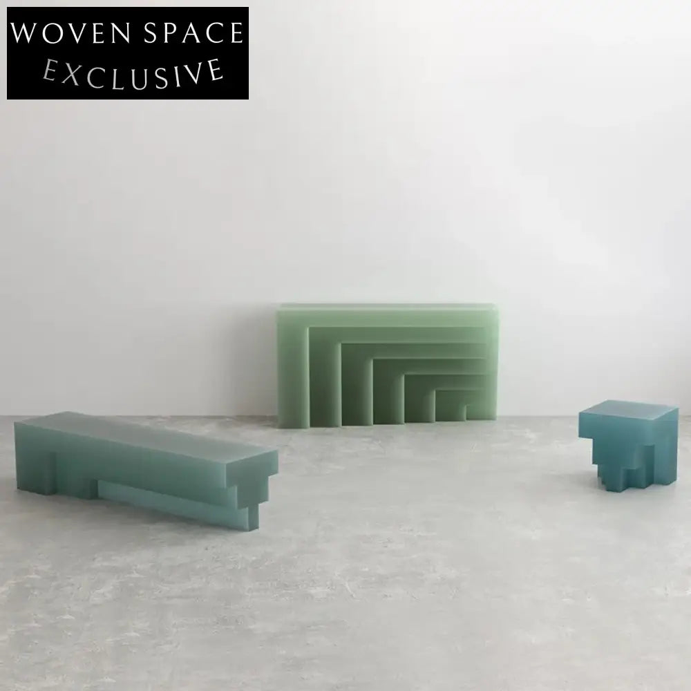 Modern Irregular Resin Texture Console Table for Chic Home & Hotel Decor