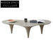 Modern Irregular White Plywood Living Room Wooden Coffee Tea Table