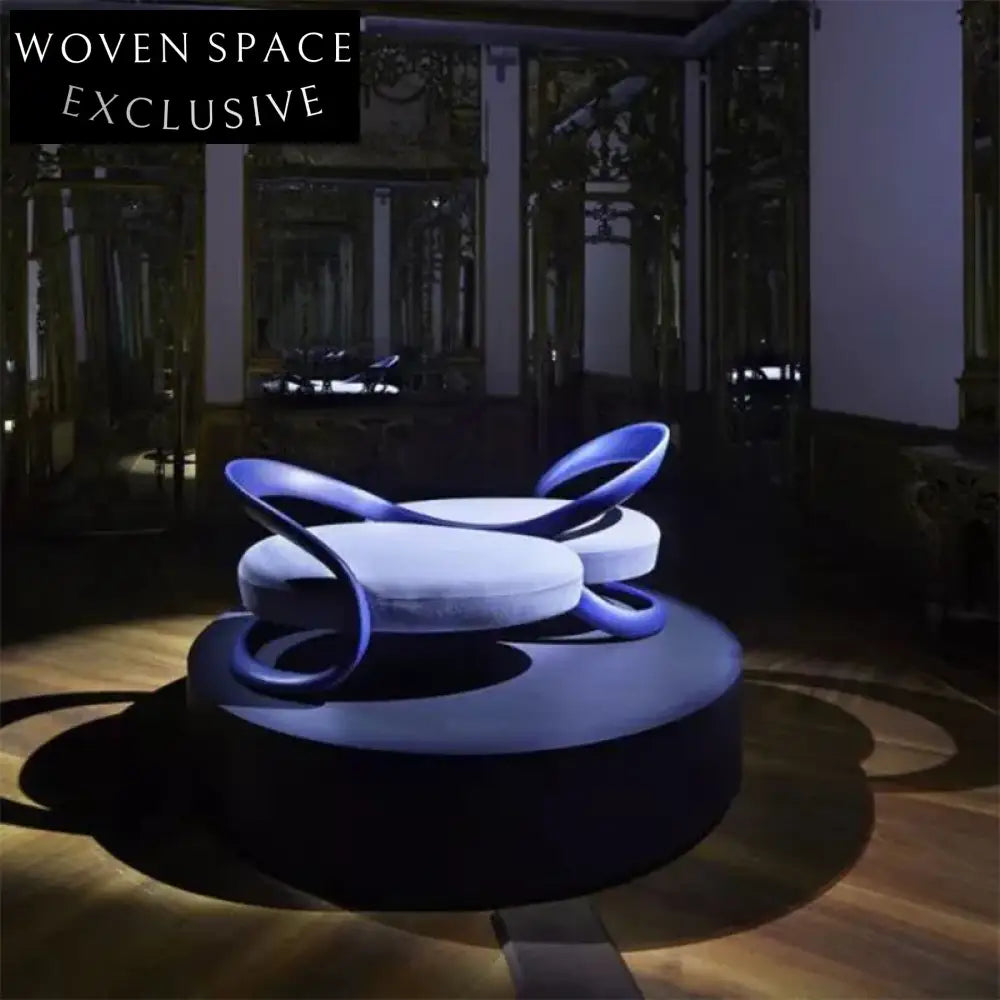 Modern Italian Boucle Fabric Low Arm Accent Sofa for Living Room