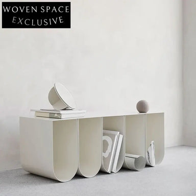 Modern Italian Design Metal Side Table for Living Room Apartment Cafe