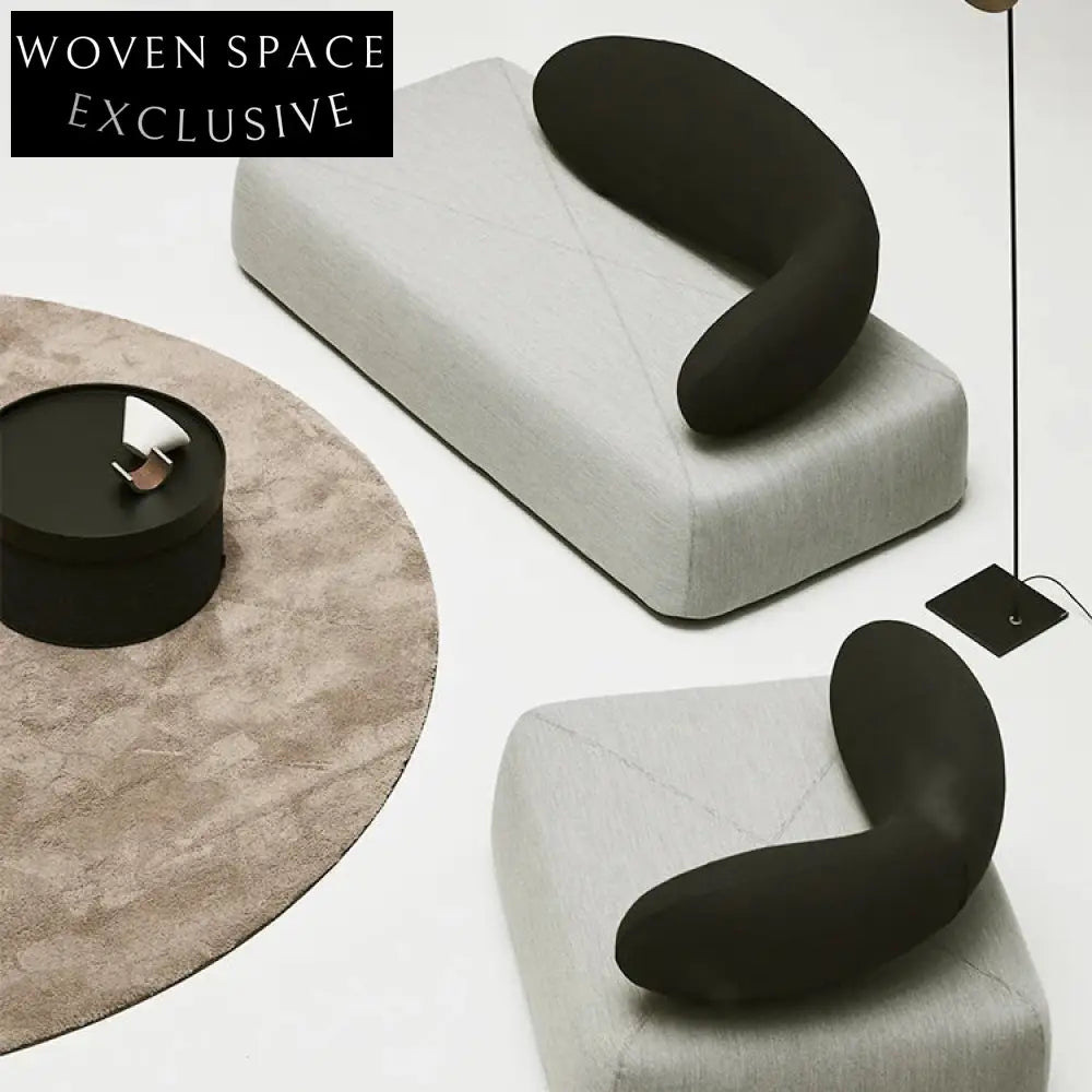 Modern Italian Fabric Chaise Lounge Sofa for Living Room