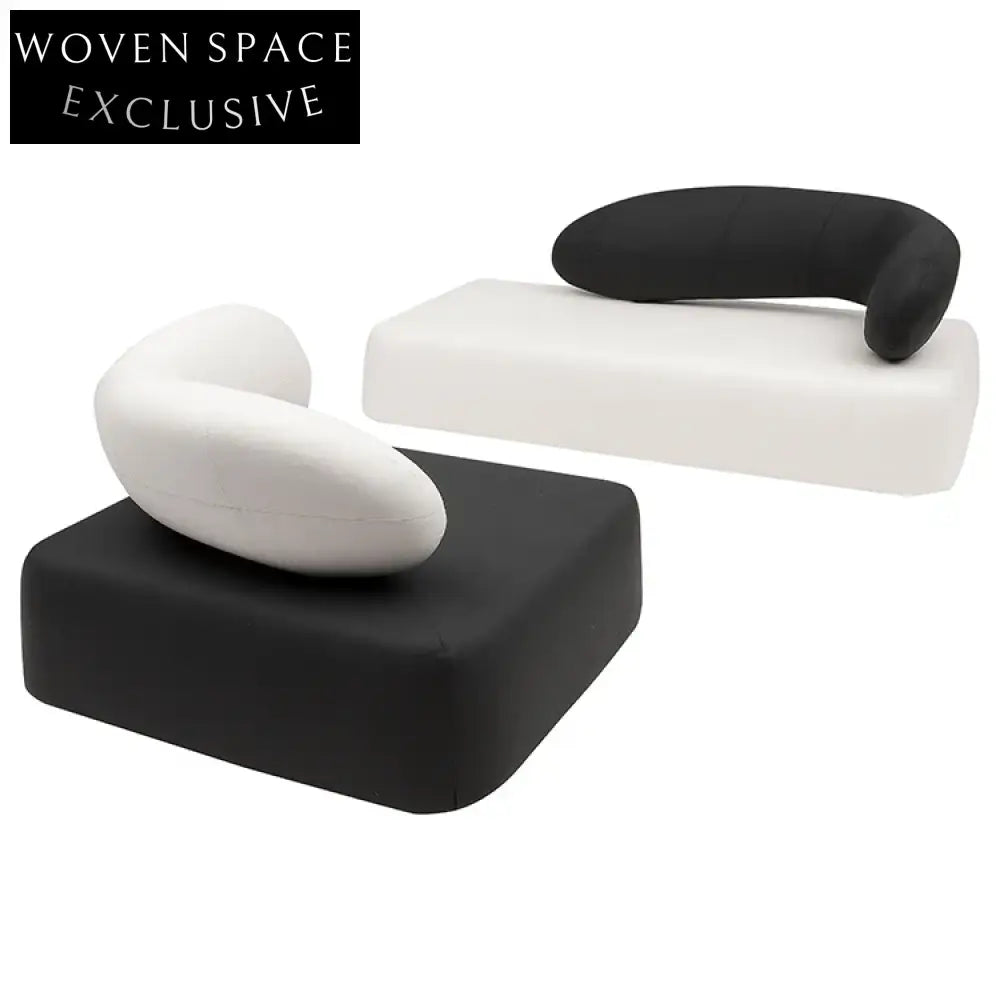 Modern Italian Fabric Chaise Lounge Sofa for Living Room