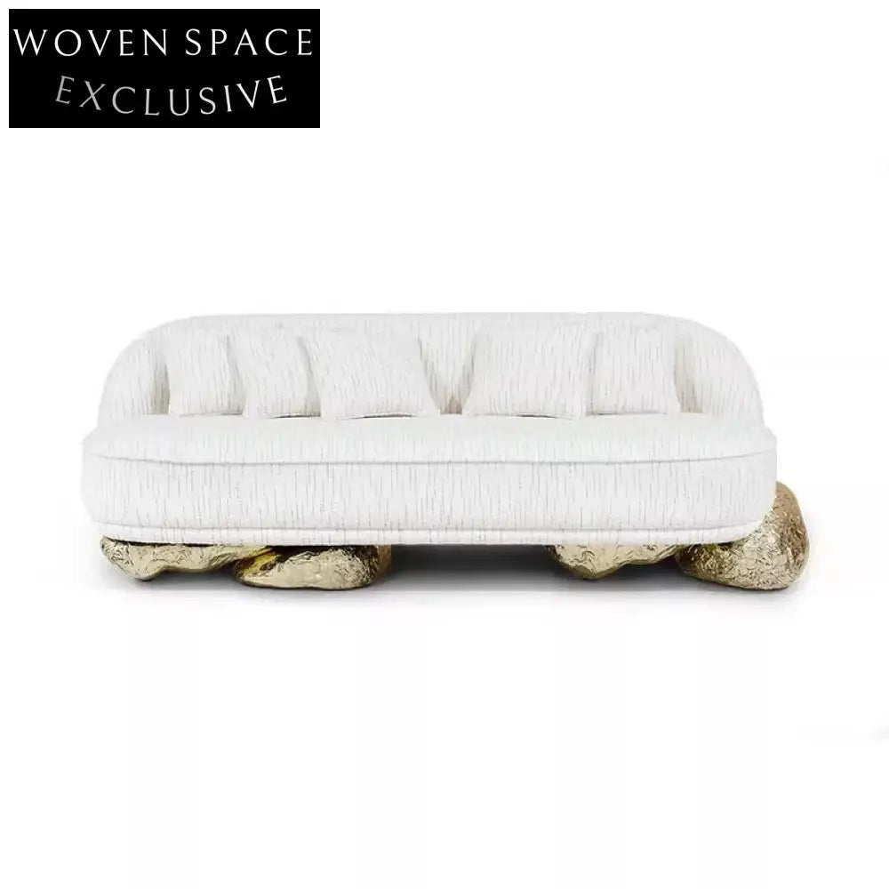 Modern Italian Luxury Sectional Fabric Sofa Set for Home or Hotel