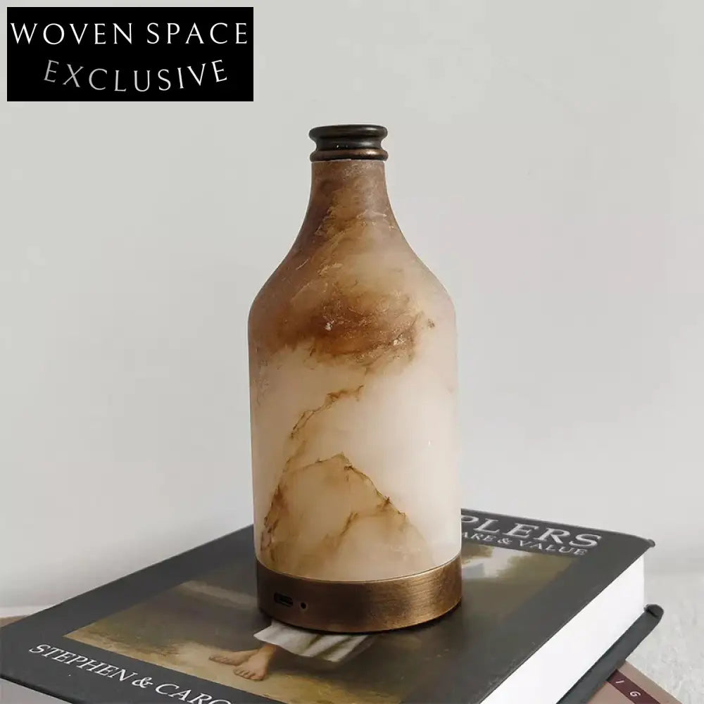 Modern Italian Marble LED Accent Lamp for Bedrooms and Hotels Table Lamp