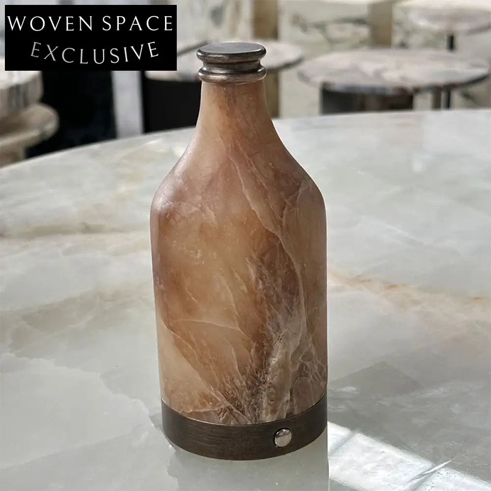 Modern Italian Marble LED Accent Lamp for Bedrooms and Hotels Table Lamp